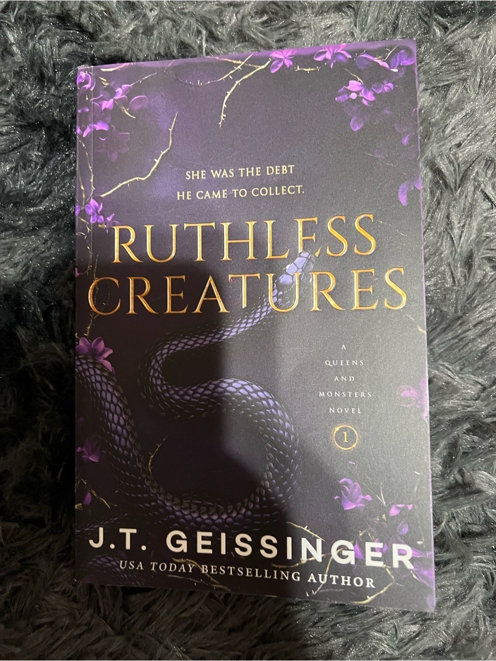 Ruthless Creatures by - Purple & Black paperback Novel